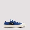 Comme Des Garçons Play Low Top Converse Big Heart In 2 Blue