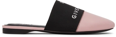 Givenchy Pink Bedford Mules In 682 Pink
