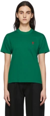 AMI ALEXANDRE MATTIUSSI GREEN AMI DE CŒUR T-SHIRT