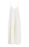 Mara Hoffman Carly Sleeveless Organic Cotton Blend Jumpsuit In White