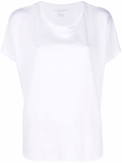 Majestic Round Neck T-shirt In White