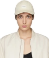Rag & Bone Off-white Addison Baseball Cap In Vanilla