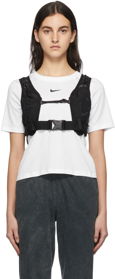 Nike Transform Packable Running Vest In Black