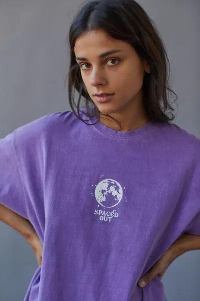 URBAN OUTFITTERS SPACED OUT T-SHIRT DRESS 