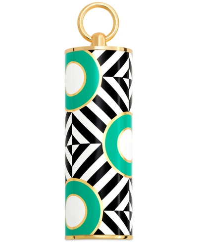 Carolina Herrera Fabulous Kiss Customizable Lipstick Cap, Created For Macy's In Green Dots