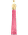 Carolina Herrera The Magnetic Tassel Accessory In Pink
