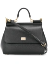 DOLCE & GABBANA SICILY LEATHER BAG