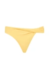 Bondi Born Tiarne Low-rise Bikini Briefs In Butter