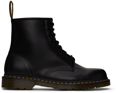 Dr. Martens' Dr.martens 1460 Smooth Lace Up Combat Boots In Black