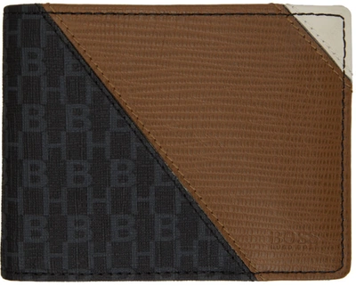 Hugo Boss Black & Brown Metropole Wallet In 003 - Black