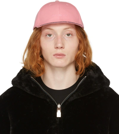 Givenchy Pink Chopped Cap In 650-pink