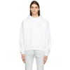 OFF-WHITE WHITE CARAVAGGIO CROWNING OVER HOODIE