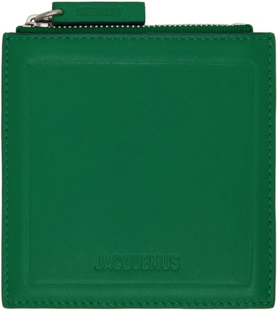 Jacquemus Green 'le Carré' Wallet