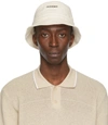 JACQUEMUS OFF-WHITE 'LE BOB GADJO' BUCKET HAT