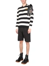 Alexander Mcqueen Men's Gabardine Bermuda Shorts In Black
