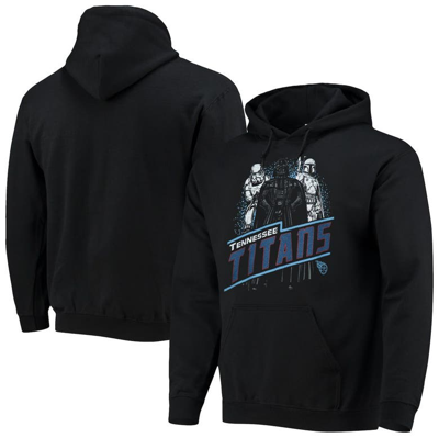 Junk Food Black Tennessee Titans Star Wars Empire Pullover Hoodie