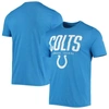 NEW ERA NEW ERA ROYAL INDIANAPOLIS COLTS COMBINE AUTHENTIC BIG STAGE T-SHIRT