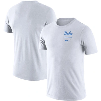 Nike White Ucla Bruins Logo Stack Legend Performance T-shirt
