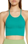 Free People Fp Movement Crop Run Tank In Green Teal