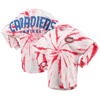 Spirit Jersey Red Montreal Canadiens Spiral Tie-dye Long Sleeve T-shirt In Red