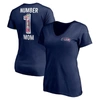 Fanatics Women's Navy Seattle Seahawks Mother's Day V-neck T-shirt In Navy