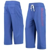 Junk Food Women's  Royal New England Patriots Cropped Pants In Royal