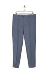 Tailorbyrd Solid Wool Trousers In Denim Blue