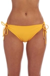La Blanca Island Goddess Hipster Bikini Bottoms In Marigold