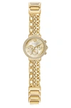 I TOUCH KENDALL+KYLIE HOLIDAY CRYSTAL EMBELLISHED BRACELET STRAP WATCH, 38MM