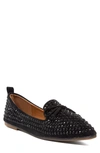Chic By Lady Couture Sherry Embellished Bow Flat In Black