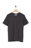 Mister Short Sleeve Pocket T-shirt In Black Heather