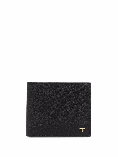 Tom Ford Leather Wallet In Black