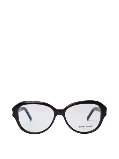 Saint Laurent Eyewear Sl 411 Dark Havana Glasses