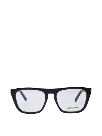 Saint Laurent Sl 343 Black Unisex Eyeglasses