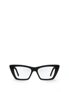 Saint Laurent Black Sl 291 Cat-eye Glasses In Black