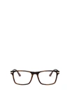Prada Lifestyle Rectangle-frame Glasses In Havana