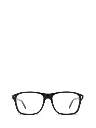 Gucci Gg0554o Grey Male Eyeglasses - Atterley In Black