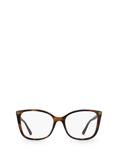 Gucci Gg0026o Havana Female Eyeglasses