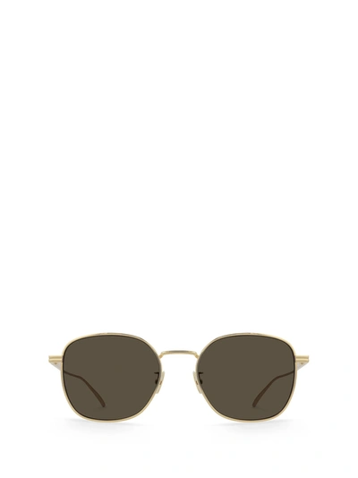 Bottega Veneta Bv1014sk Gold Unisex Sunglasses
