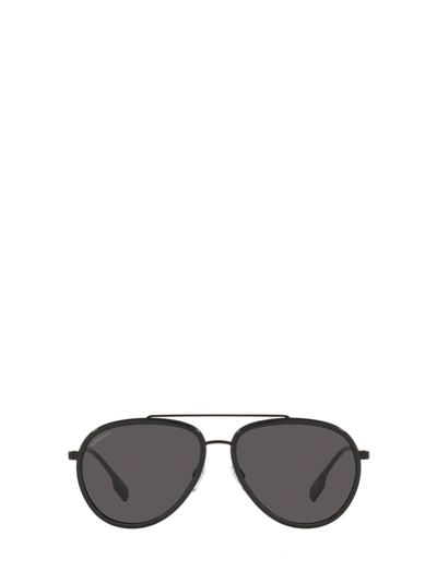 Burberry Eyewear Be3125 Gunmetal Sunglasses In Grey