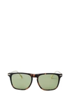 Gucci Green Rectangular Mens Sunglasses Gg0915s 003 55 In Havana