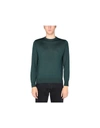 Ballantyne Crew Neck Sweater In Green