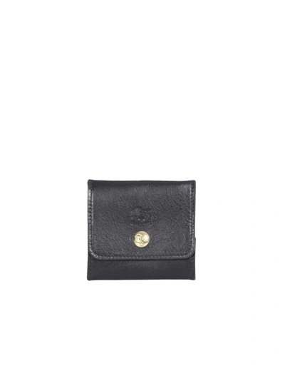 Il Bisonte Leather Purse In Black