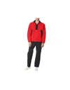 Msgm Zip Sweatshirt In Red