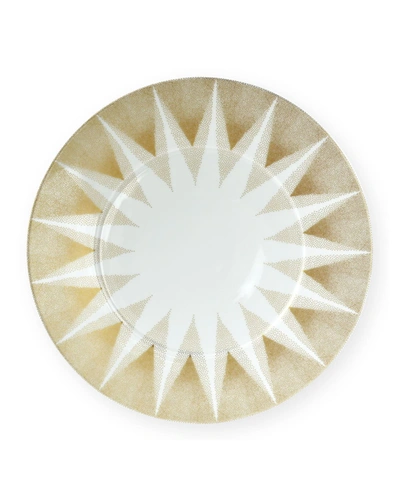 Bernardaud Noel Etoile Service Plate In White