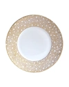 Bernardaud Ecume Mordore Dinner Plate In White