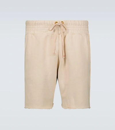 Les Tien Yacht Cotton Shorts In Almond
