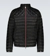 Moncler Daniel Nylon Down Bomber Jacket In Black
