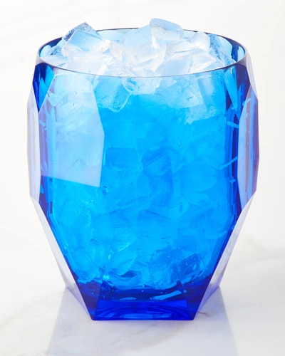 Mario Luca Giusti Antarctica Frost Acrylic Ice Bucket, Blue