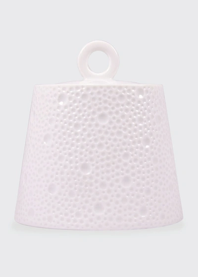 Bernardaud Ecume White Sugar Bowl, 8.5 oz